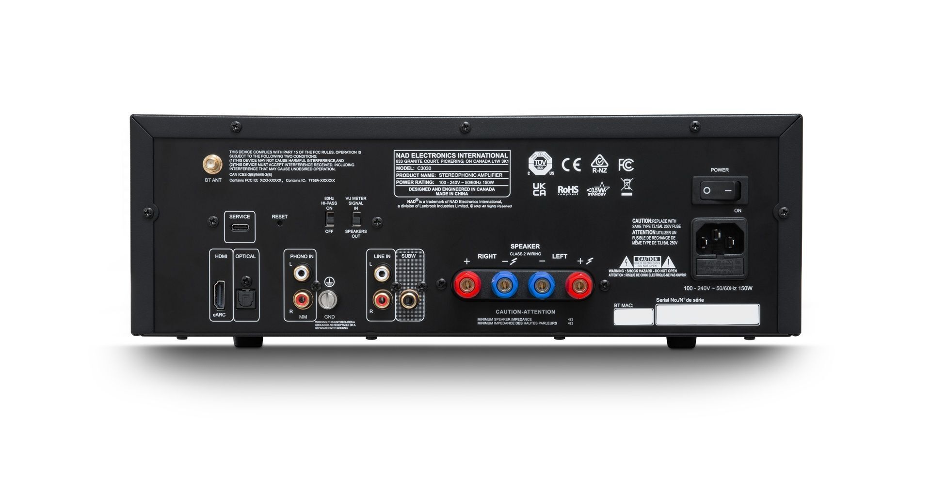 NAD C3030 Zwart - Image 2