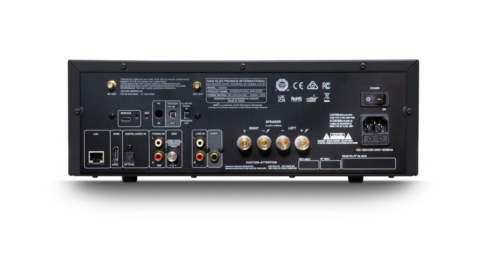 NAD C3030S Zwart - Image 2
