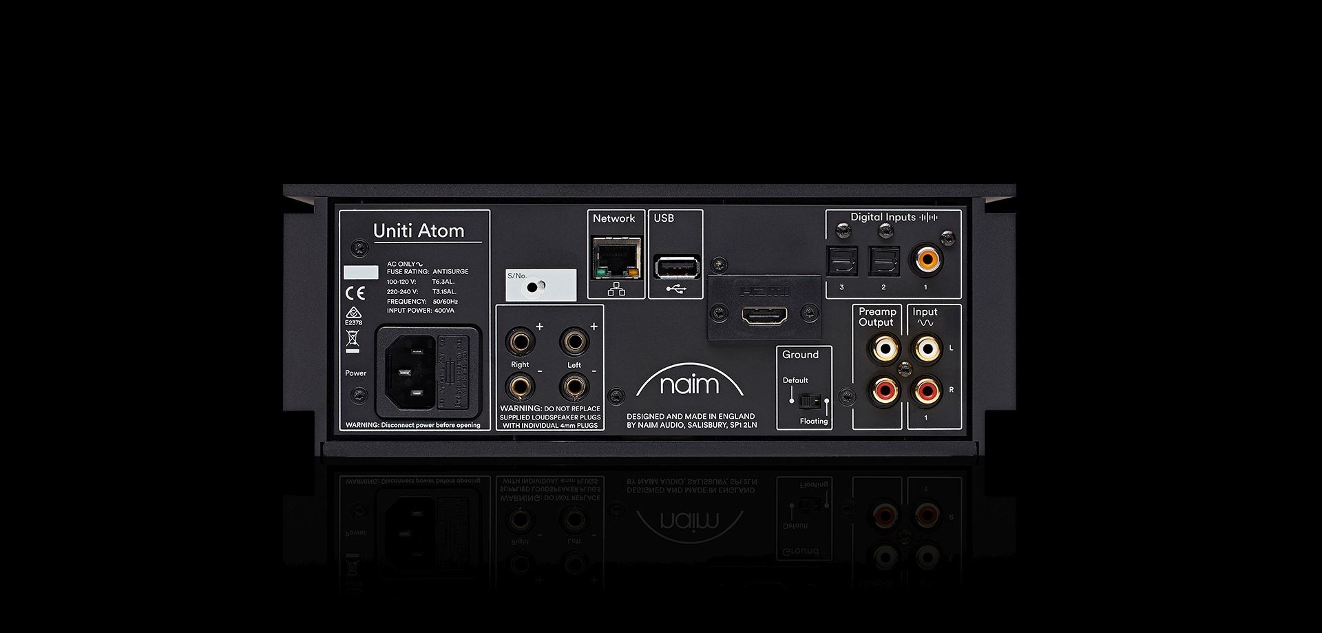 Naim Uniti Atom Zwart - Afbeelding 3