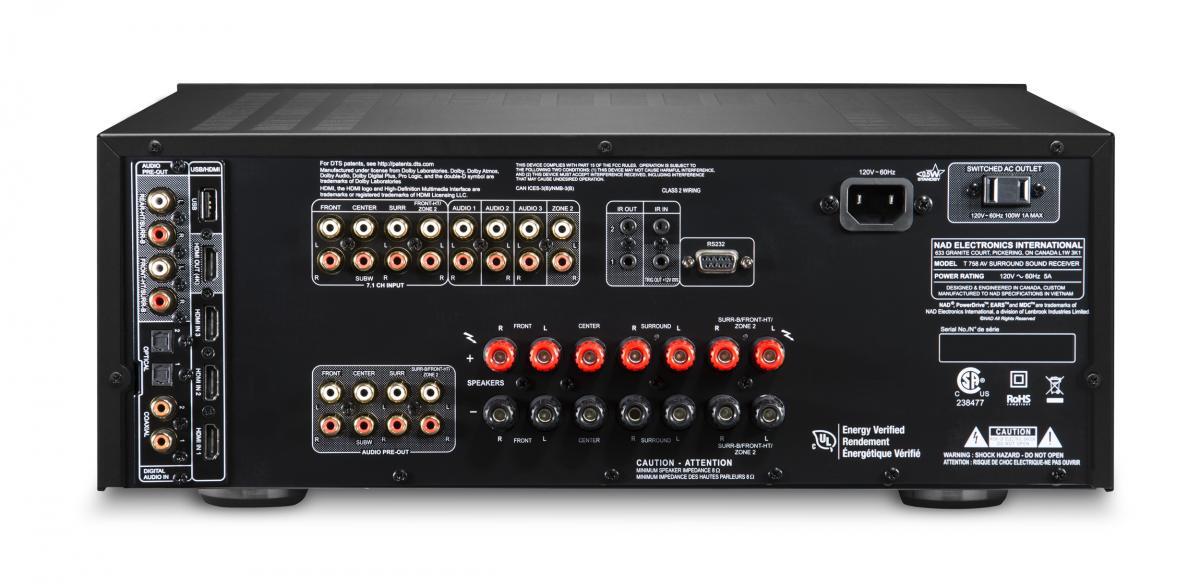 NAD T758v3i Graphite - Afbeelding 2